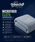Microfiber Cloths - 1 pc - 40x60 cms - 2000 GSM Thick Lint & Streak-Free Multipurpose Cloths - Automotive Microfiber Towels for Car Bike Cleaning Polishing Washing & Detailing