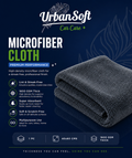 Microfiber Cloths - 1 pc - 40x60 cms - 1600 GSM Thick Lint & Streak-Free Multipurpose Cloths - Automotive Microfiber Towels for Car Bike Cleaning Polishing Washing & Detailing