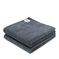 UrbanSoft Microfiber Cloths - 2 pcs - 40x40 cms - 350 GSM Thick Lint & Streak-Free Multipurpose Cloths - Automotive Microfiber Towels for Car Bike Cleaning Polishing Washing & Detailing - Grey Color